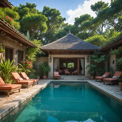 Experience the elegance of bohemian hotels with private pools for your next escape