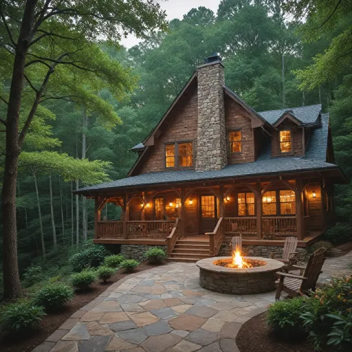 Ellijay GA cabins for an elegant North Georgia mountain escape