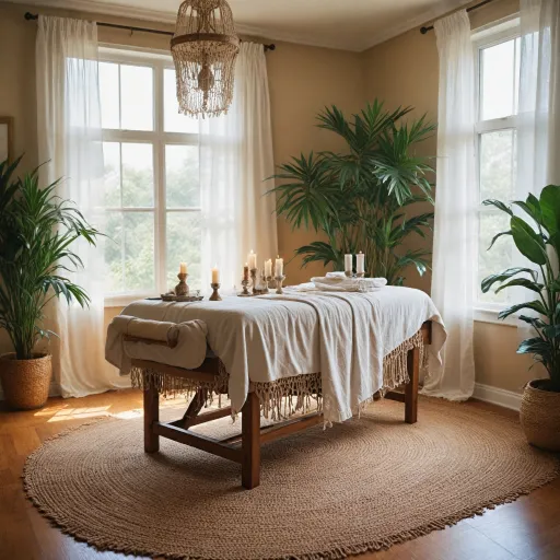 Private four hand massages for immersive relaxation in luxury bohemian hotels