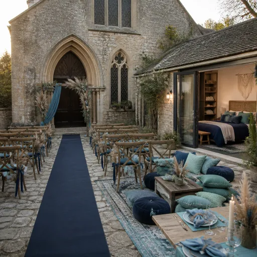 A stone chapel retreat: historic wedding venues with soulful luxury stays